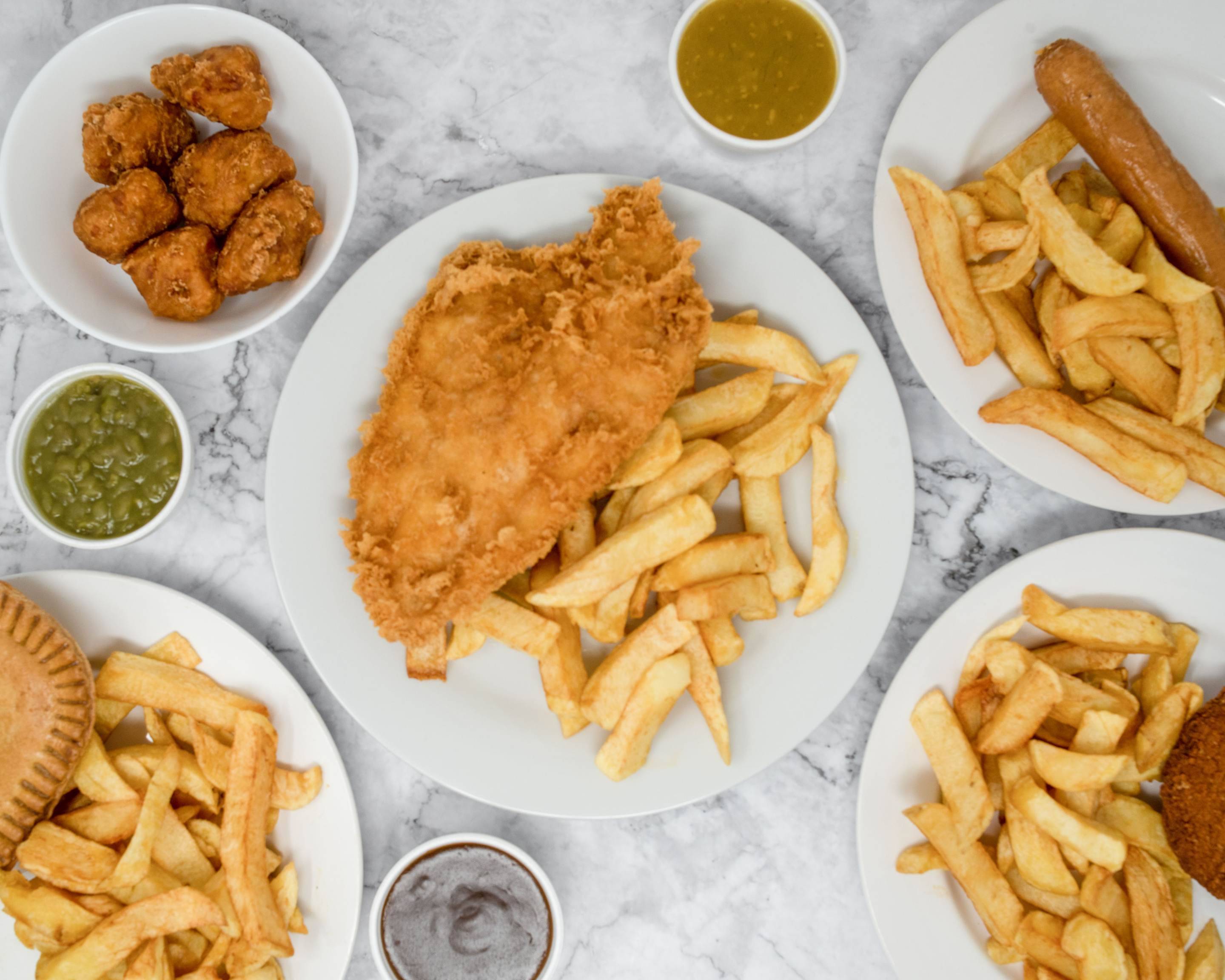 Catch Fish and Chips Takeaway Menu Takeaway in Sheffield Delivery