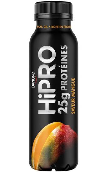 Yaourt à boire  mangue protéiné 0% HIPRO - la bouteille de 300g