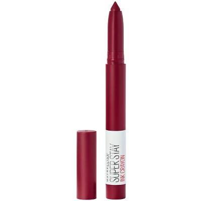 Maybelline Superstay Ink Crayon Matte Lipstick, Make It Happen (0.04 oz)