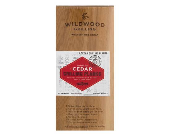 Wildwood · 5  x 11 Cedar Grilling Planks (2 ct)