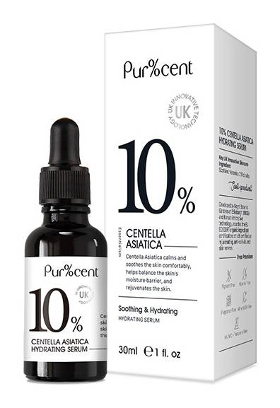 PUR%CENT璞珥森 10%積雪草賦活水嫩精華30ml
