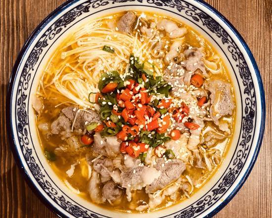 A5. Golden Prime Beef Noodle Soup 金汤肥牛面