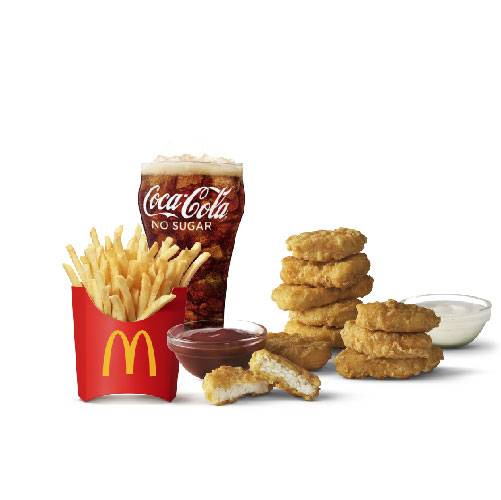 10 pc Chicken McNuggets™ Medium Meal