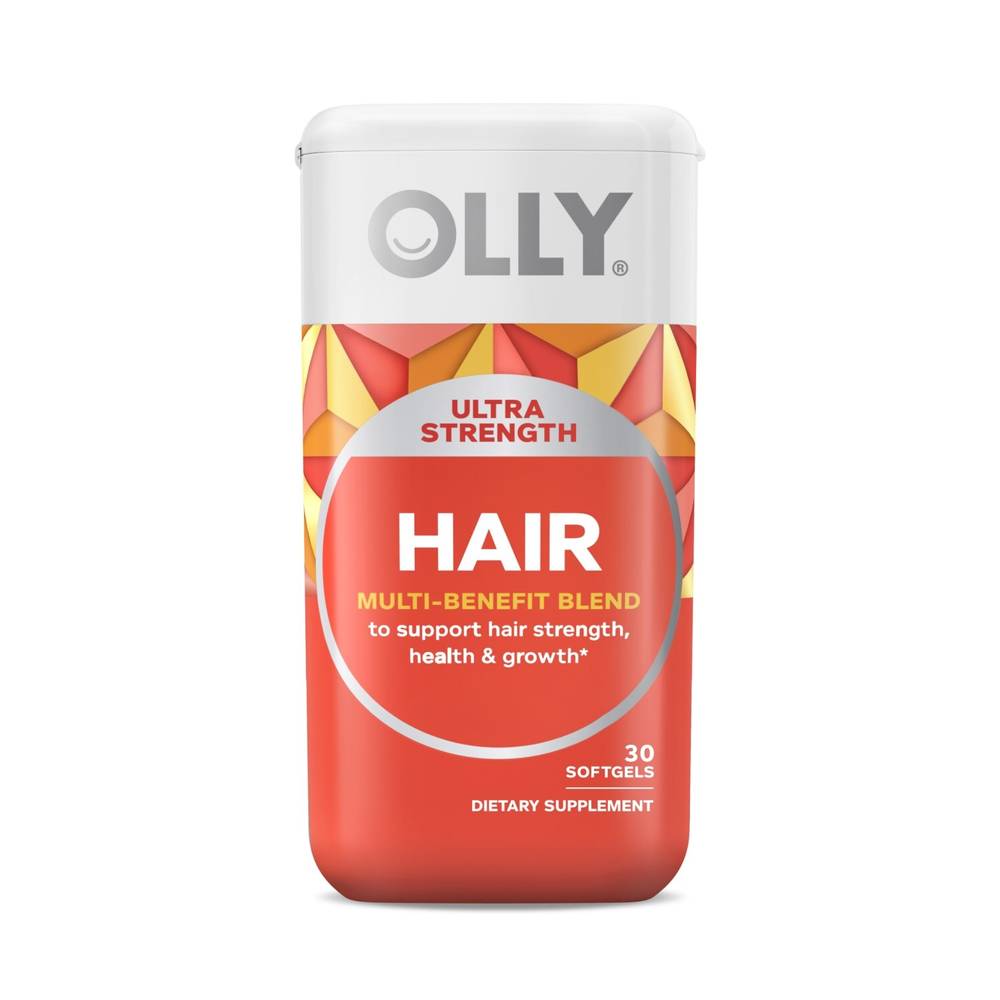 Olly Ultra Strength Hair Softgels (30 ct)