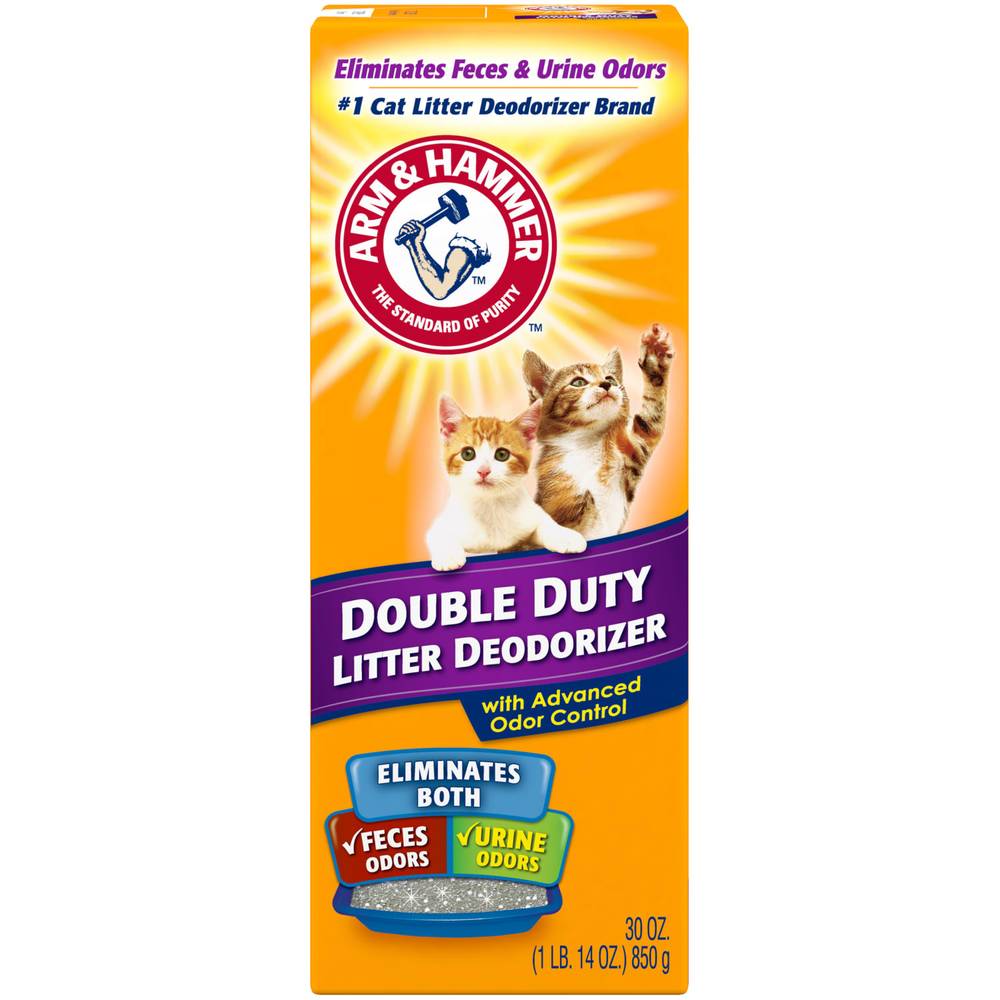 Arm & Hammer Double Duty Cat Litter Deodorizer With Advanced Odor Control (1.88 lbs)