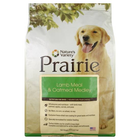 Nature's variety prairie dog sale food