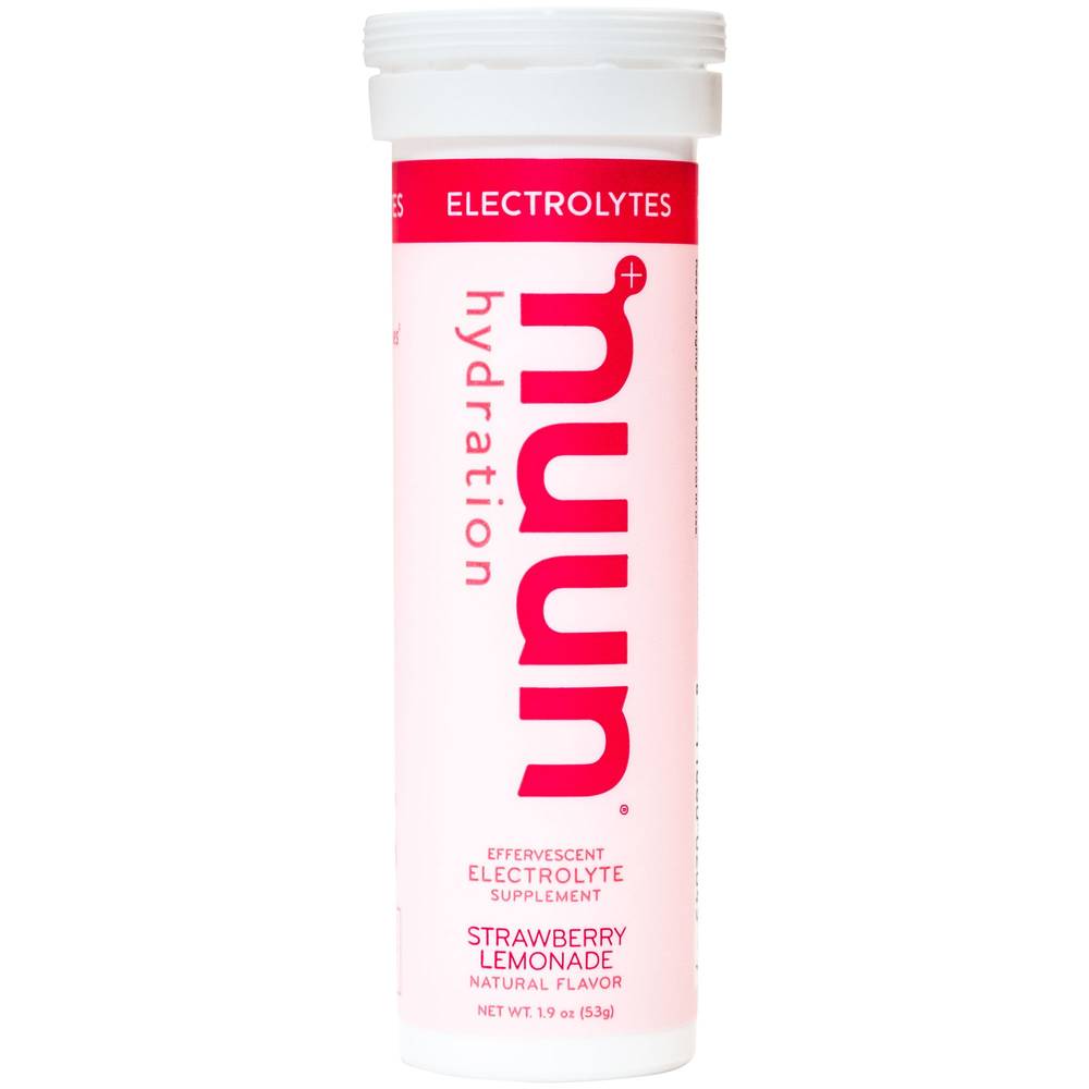 Nunn Effervescent Electrolyte Hydration Supplement - Strawberry Lemonade (1 Tubes)