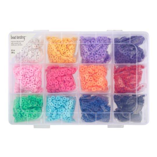 Bead Landing Clay Heishi Bead Mix, 6 Mm , Assorted (12 ct)