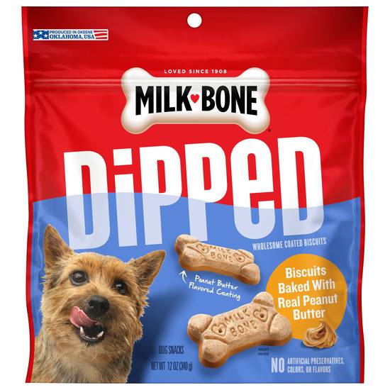 Milk-Bone Peanut Butter Dog Snacks