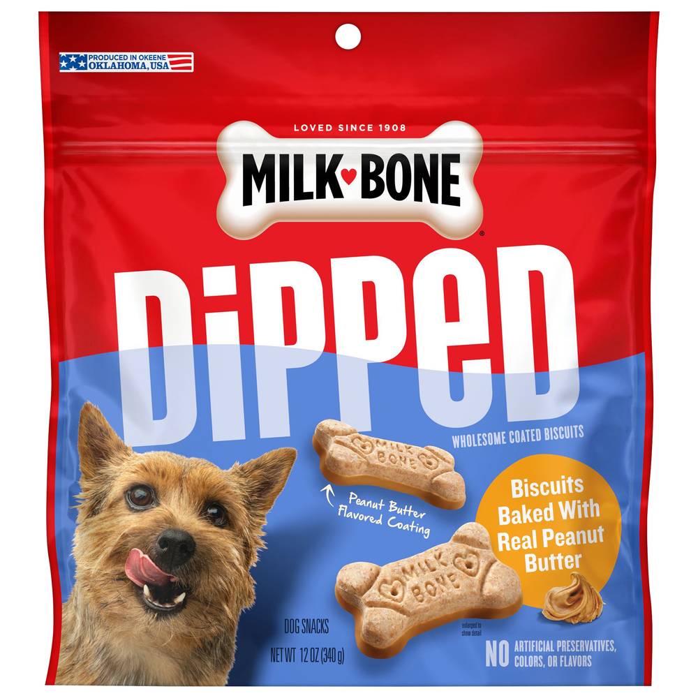 Milk-Bone Peanut Butter Dog Snacks (12 oz)