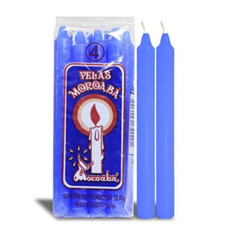 Moroabá vela azul (8 unidades)