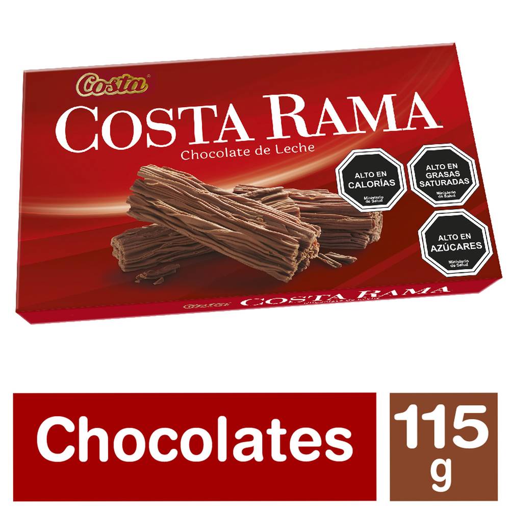 Costa chocolate en rama