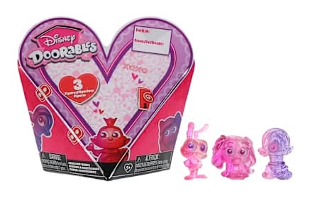 Disney Doorables 3-Pack (Styles May Vary) Valentine's Day Heart