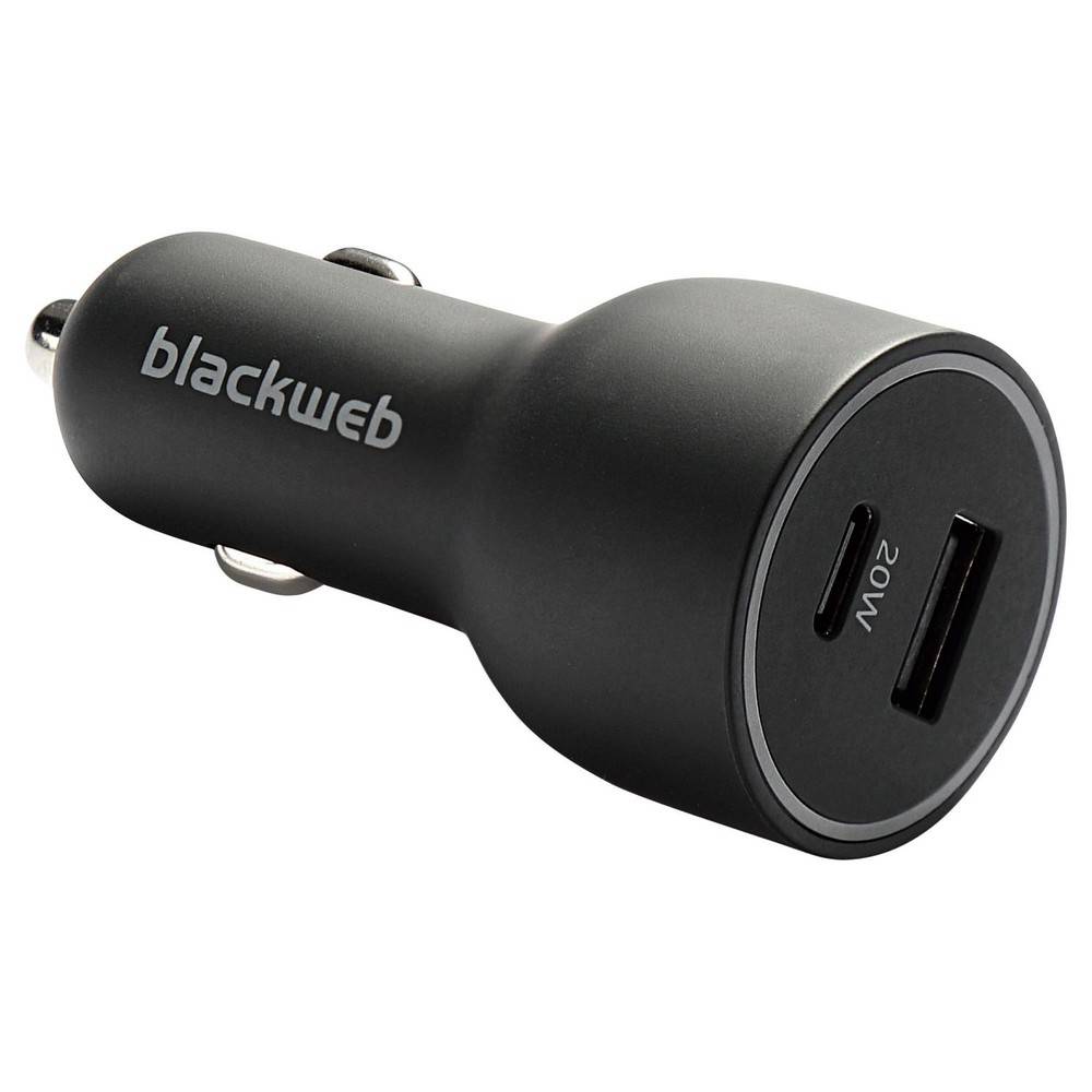 Blackweb Dual-Port Power Delivery Usb Car Charger 20w Delivery Near Me |  Order Online