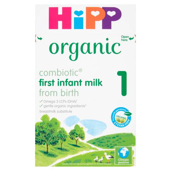 HiPP Organic 1 First Infant Baby Milk Powder (800g)