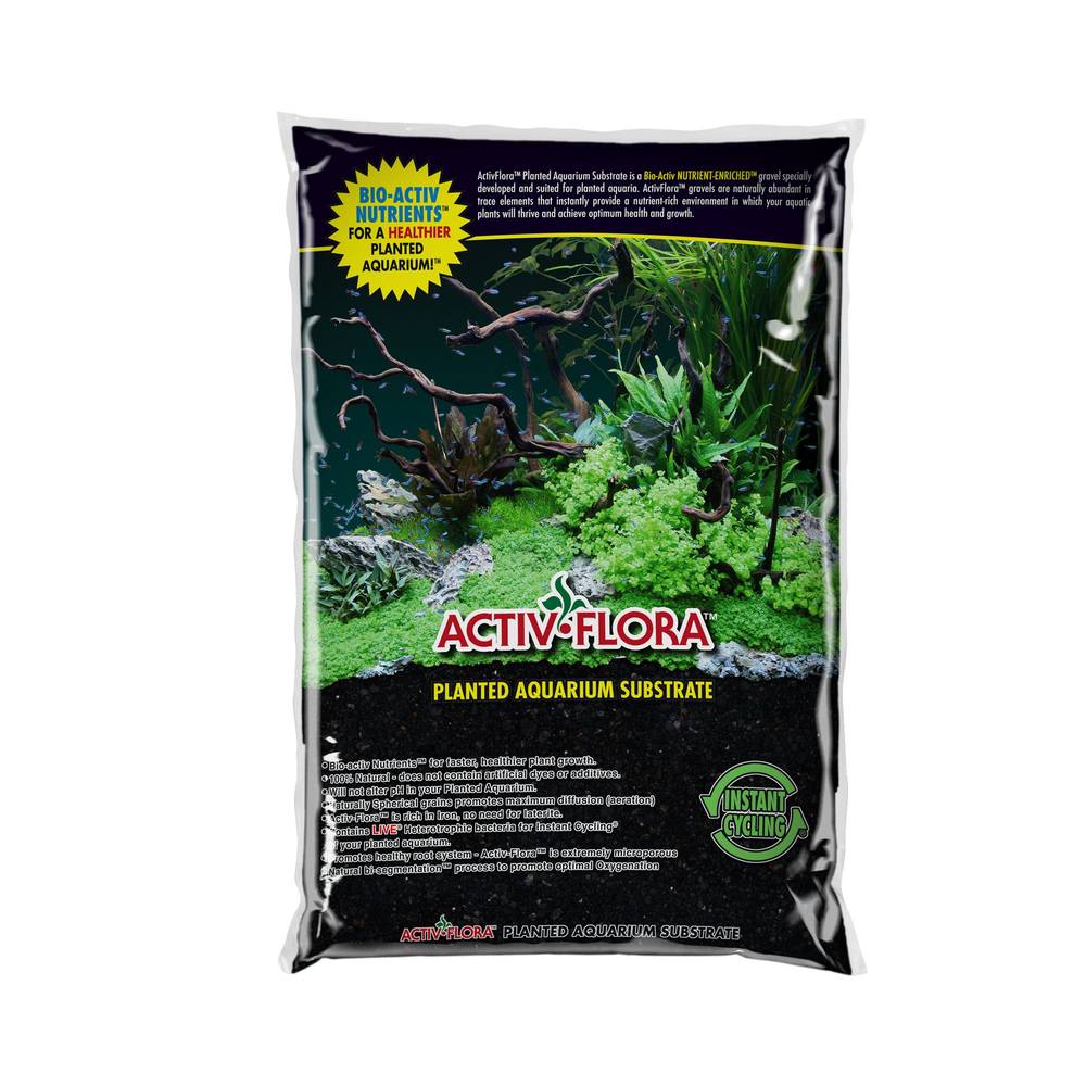 Nature's Ocean Activ-Flora Floracor Planted Aquarium Substrate (black)