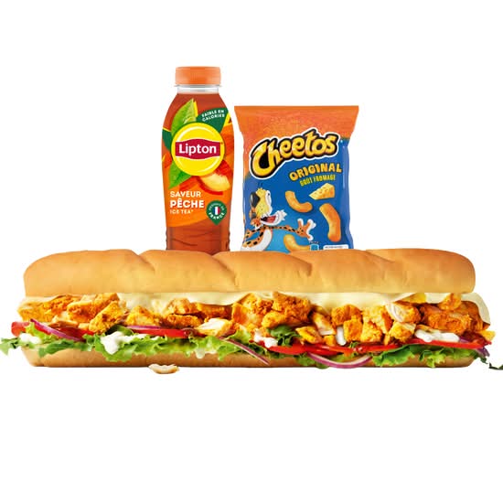 Menu SUB30 Poulet Tikka Cheetos