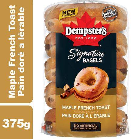 Dempster's Signature Maple French Toast Bagels (5 ct)
