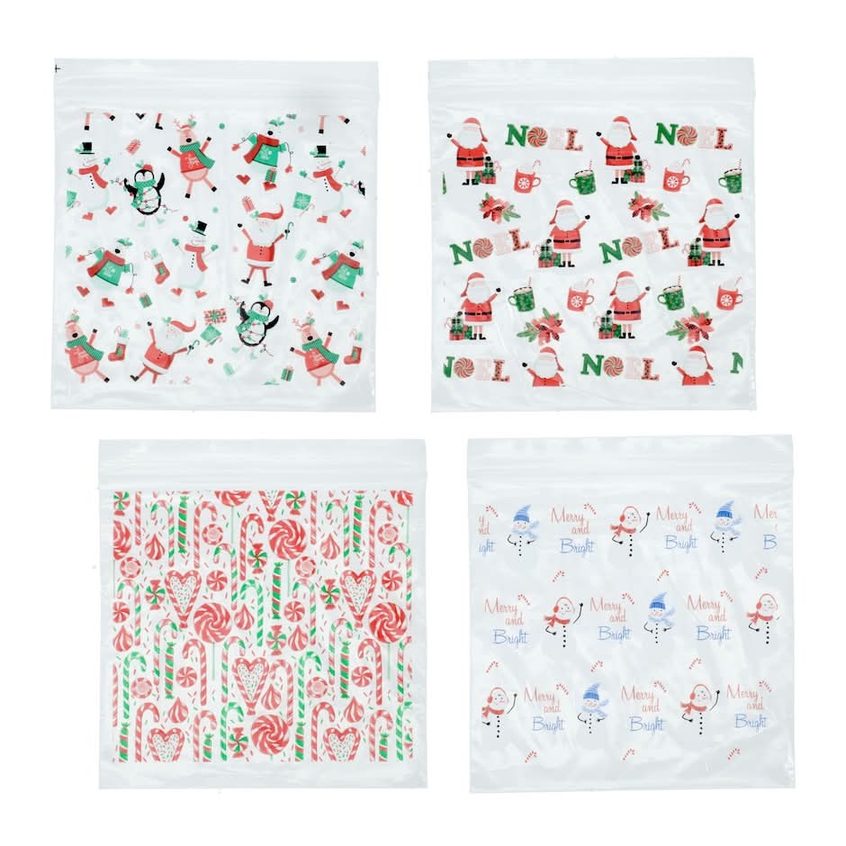Christmas Sandwich Loot Bags, 25-ct. Pack