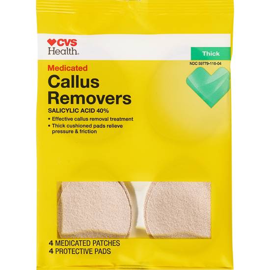 CVS Health Medicated Extra Thick Callus Removers