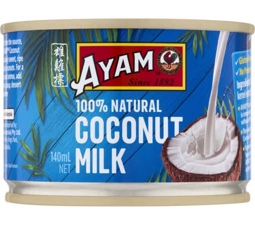 Ayam 100% Natural Premium Coconut Milk (140mL)