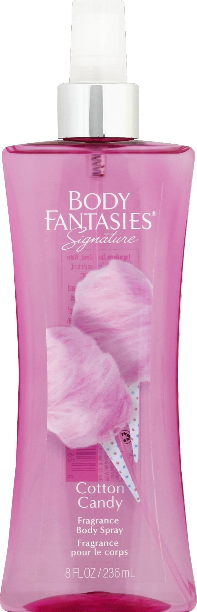 Body Fantasies Signature Cotton Candy Fragrance Body Spray (8 fl oz)