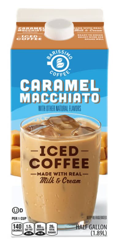 Barissimo Iced Coffee, Caramel Macchiato (64 fl oz)