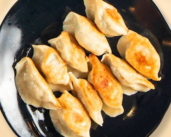 PanFried Pork & Cabbage Dumpling(8) 猪肉白菜煎饺