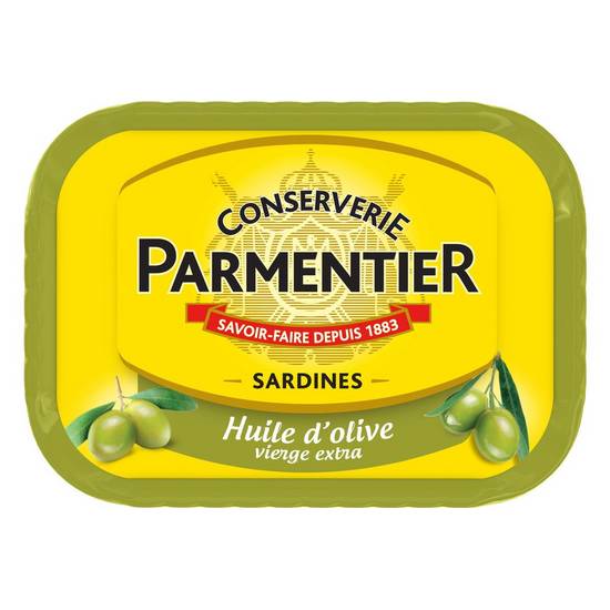 Sardines à l'huile d'olive Parmentier 135g