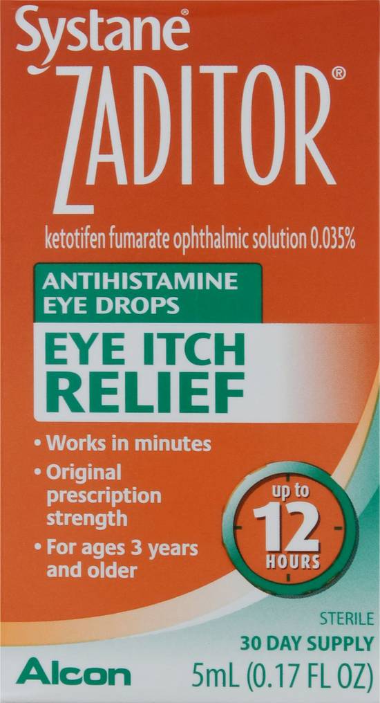 Systane Zaditor Eye Itch Relief