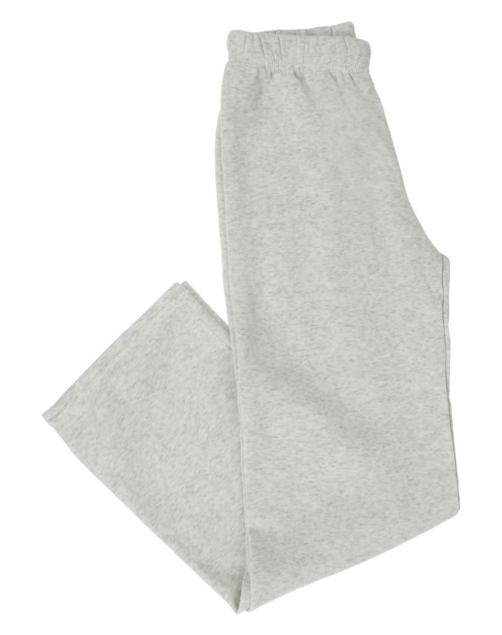 Wide Leg Sweatpants Extra Large Light Gray