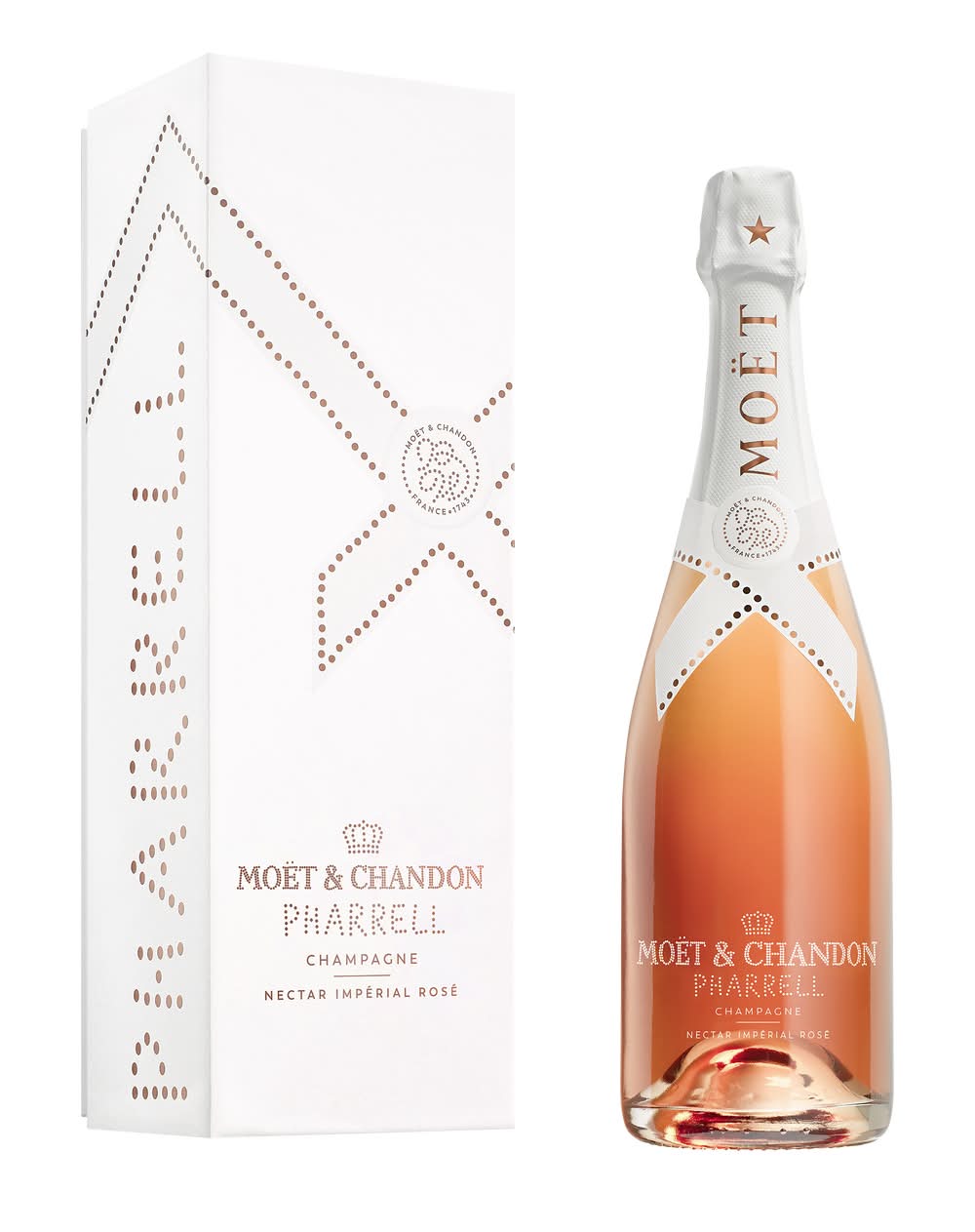 Moët & Chandon Pharrell Williams Limited Edition Nectar Impérial Rosé Champagne (750 ml)