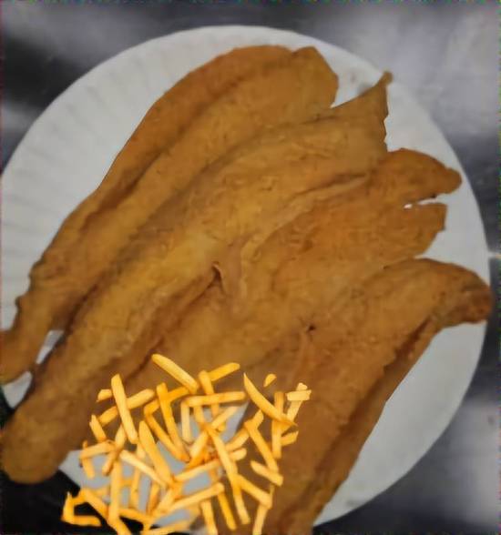 3 pcs Whiting Fish and Fries