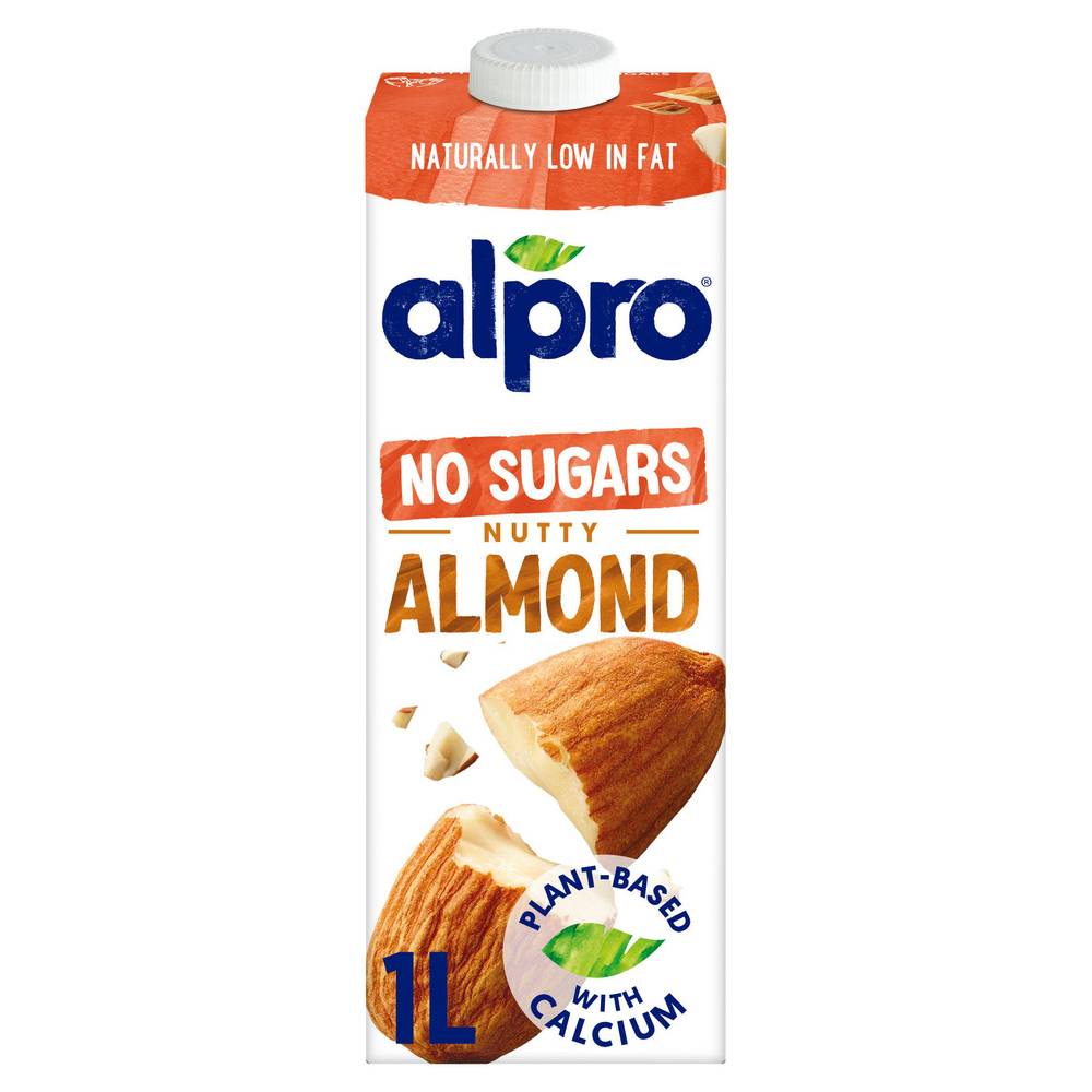 Alpro Almond No Sugars Long Life Drink 1L