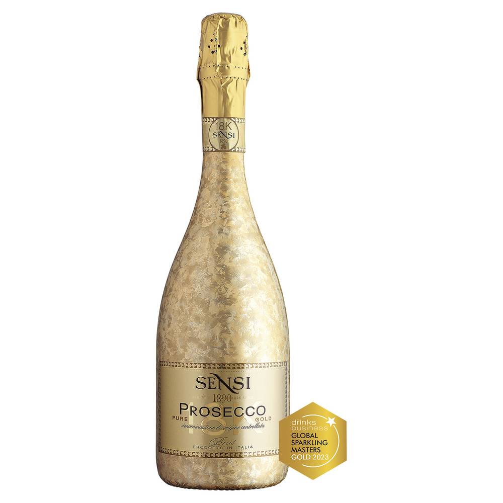 Sensi Prosecco DOC 18K Gold 750ml