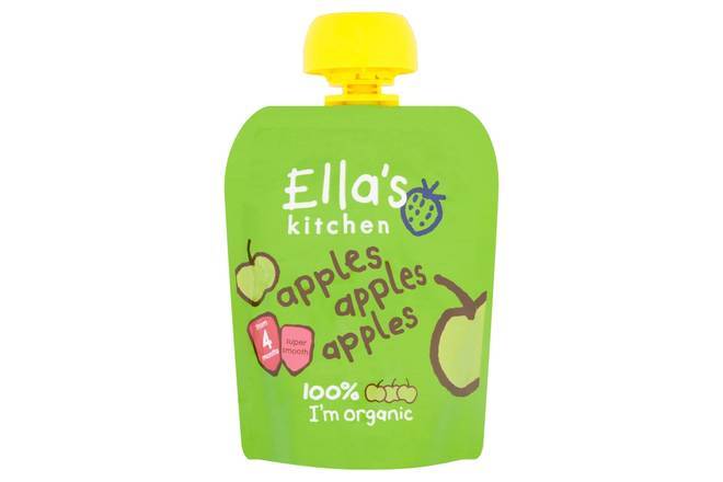 Ella's Kitchen Apples Baby Pouch 4+ Months 70g