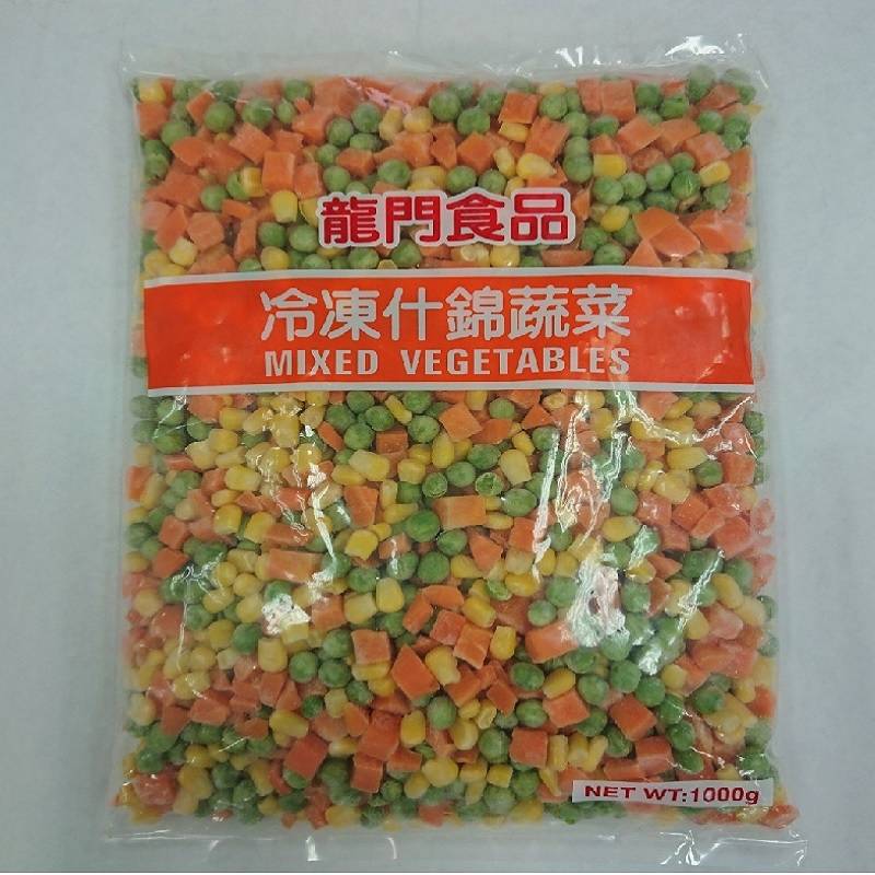 龍門冷凍什錦蔬菜-1000g <1000g克 x 1 x 1PacK包>