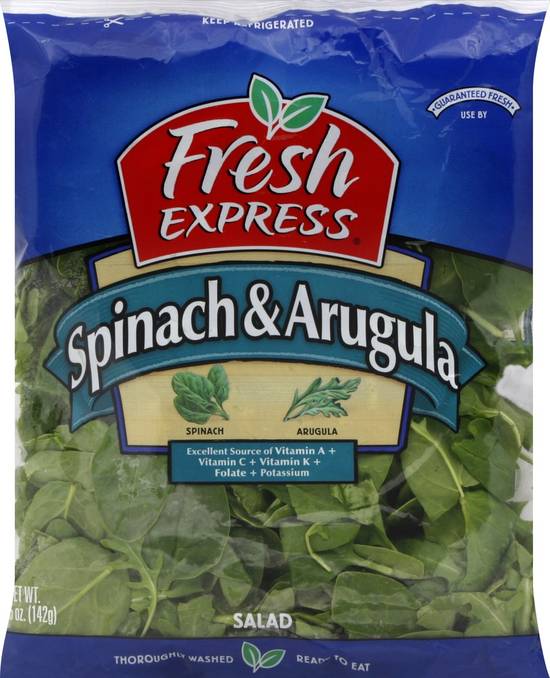 Order Fresh Express · Spinach & Arugula Salad (5 oz) food online from Safeway store, Eureka on bringmethat.com