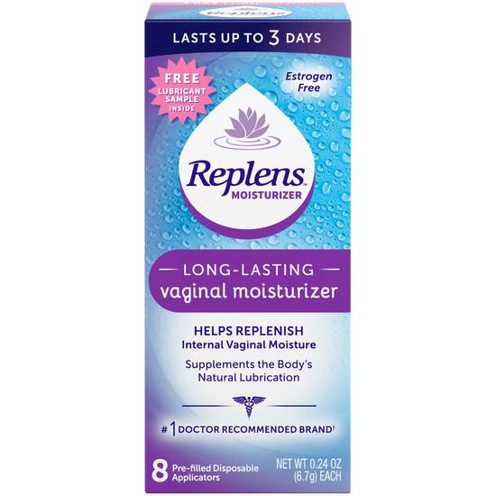Replens Long-Lasting Vaginal Moisturizer, 8CT