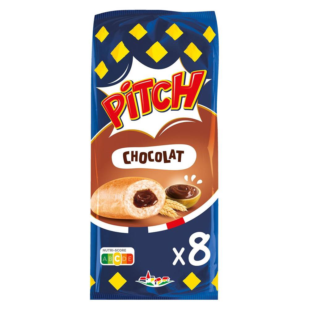 Pitch - Brioche (chocolat) (8 pièces)