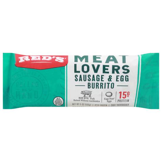 Red's Sausage & Egg Meat Lovers Burrito (5 oz)