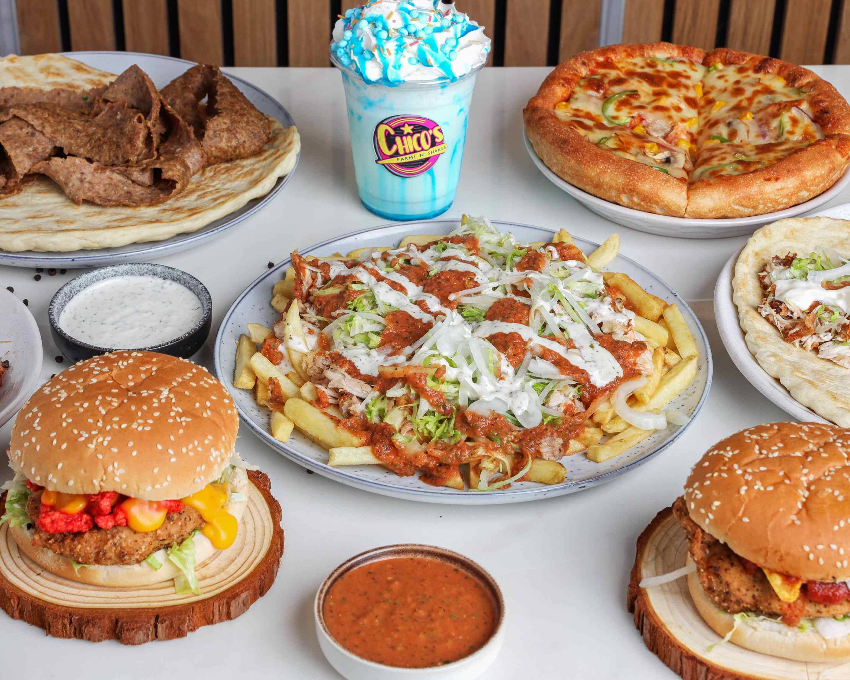 Chico's Parmi 'N' Shakes Watford Menu - Takeaway in Watford | Delivery menu  & prices | Uber Eats