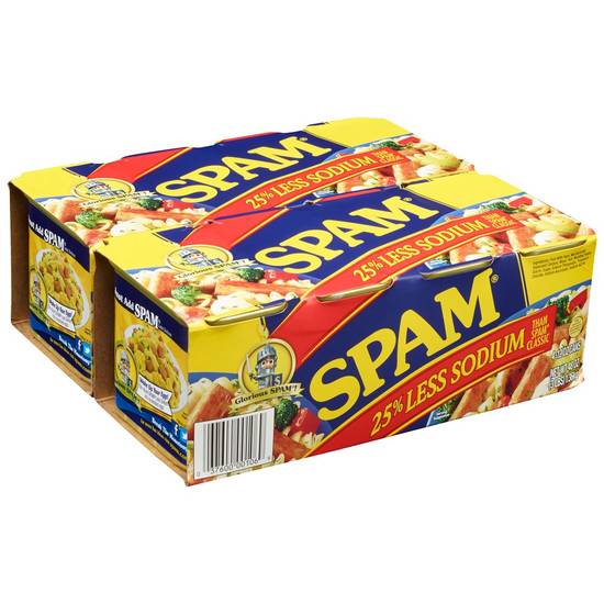 Spam Less Sodium Lunch Meat (8 ct, 12 oz)