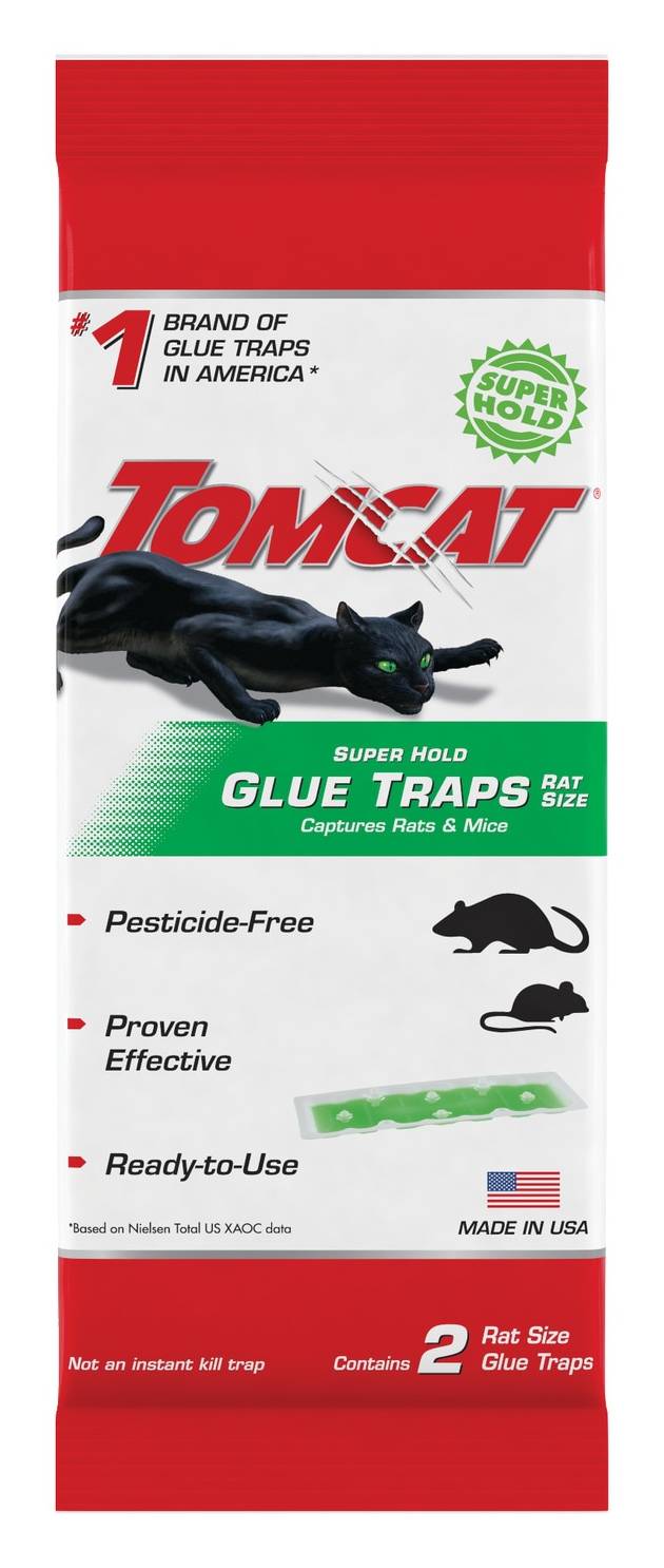 Tomcat Super Hold Glue Traps Mouse (4 ct)