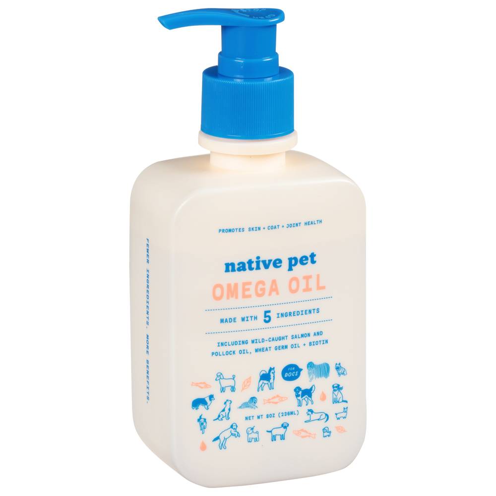 Native Pet Omega Oil For Dogs (8 oz)