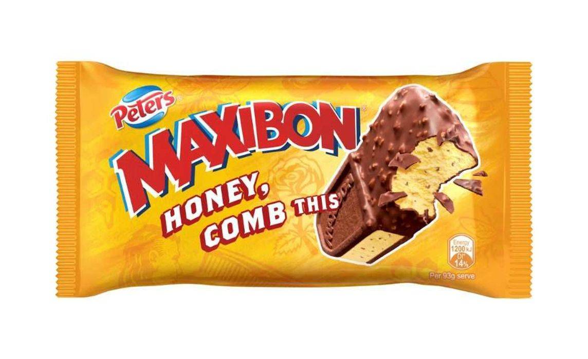 Peters Maxibon Honey, Comb This Ice Cream 140mL