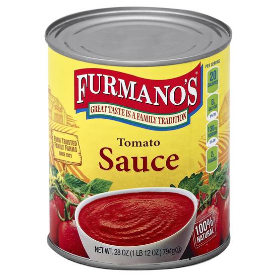 Furmano's Tomato Sauce (28 oz)