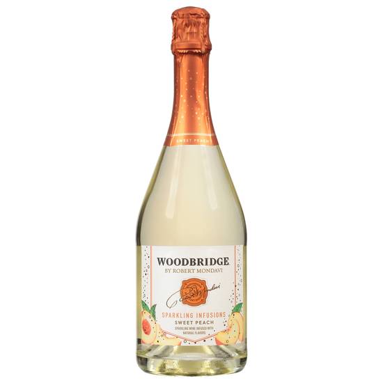 Woodbridge Sparkling Infusions Sweet Peach Sparkling Wine (750ml bottle)