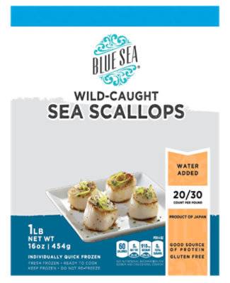 Blue Sea Individually Quick Frozen Scallops (1 lbs)