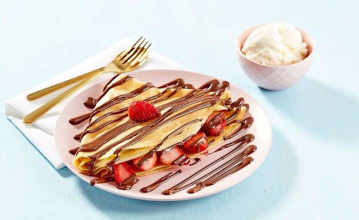 Strawberry Nutella®  Crepe